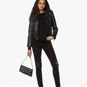 Frame Le Skinny de Jeanne Ripped Jeans